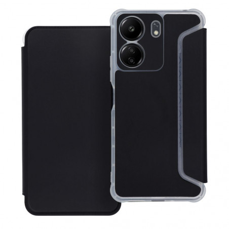Peňaženkové puzdro Piano Book na XIAOMI Redmi 13C Čierny