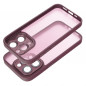 Kryt VARIETE na Apple iPhone 12 Elegant  Fialový (Purple)