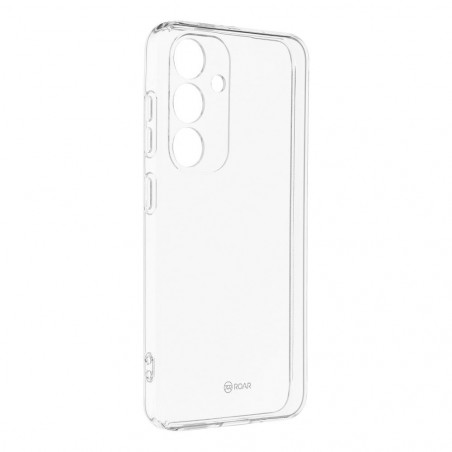 Kryt Roar Jelly Case na Samsung Galaxy S24 Transparentný