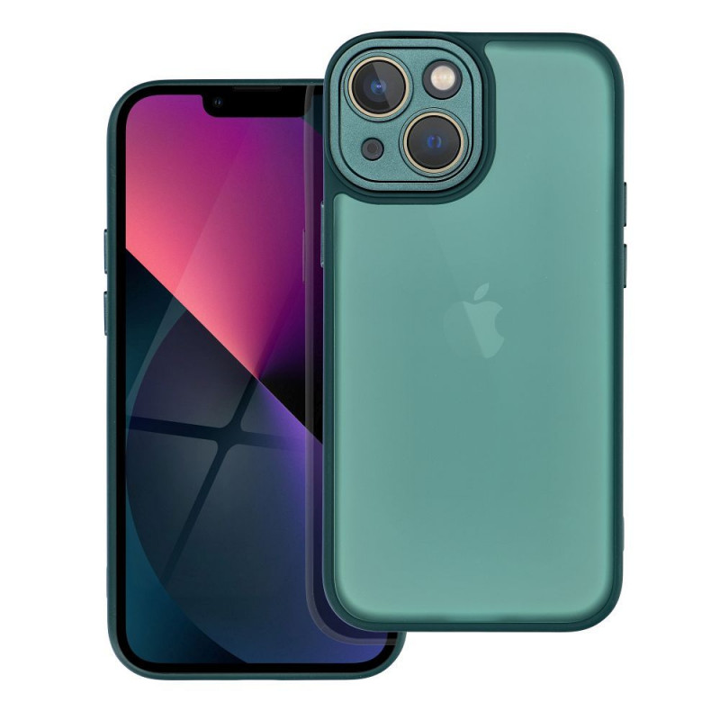 Kryt VARIETE na Apple iPhone 13 Elegant  Tmavo zelený