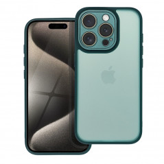 Kryt VARIETE na Apple iPhone 12 Elegant  Tmavo zelený