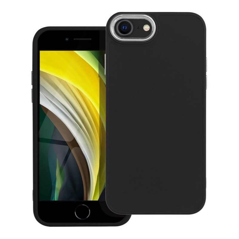Kryt FRAME na Apple iPhone SE 2020 Elegant  Čierny