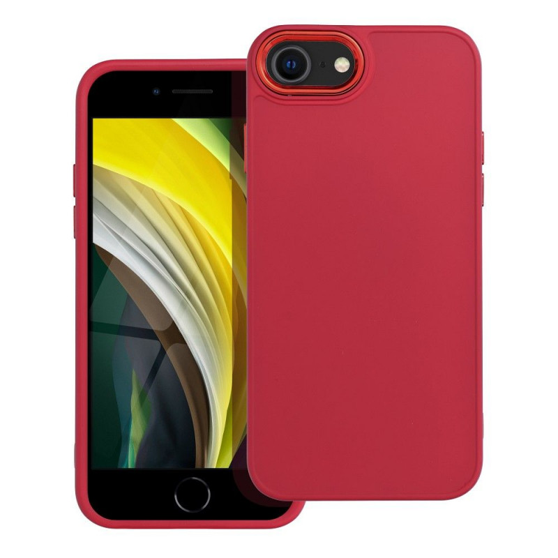 Kryt FRAME na Apple iPhone SE 2020 Elegant  Purpurový