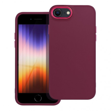 Kryt FRAME na Apple iPhone SE 2022 5G Elegant Fialový (Purple)