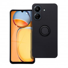 Kryt Silicone ring na XIAOMI Redmi 13C Čierny