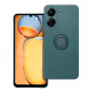 Kryt Silicone ring na XIAOMI Redmi 13C Zelený