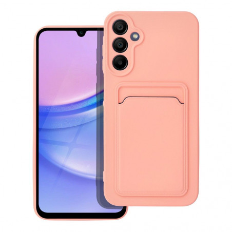 Kryt Card na Samsung Galaxy A15 5G Ružový