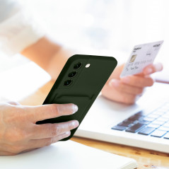Kryt Card na Samsung Galaxy A15 5G Zelený
