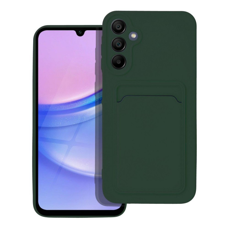Kryt Card na Samsung Galaxy A15 5G Zelený