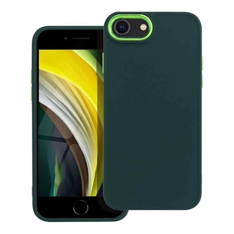 Kryt FRAME na Apple iPhone SE 2020 Elegant  Zelený