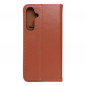 Peňaženkové puzdro Leather case SMART PRO na Samsung Galaxy A55 Elegant  Hnedý
