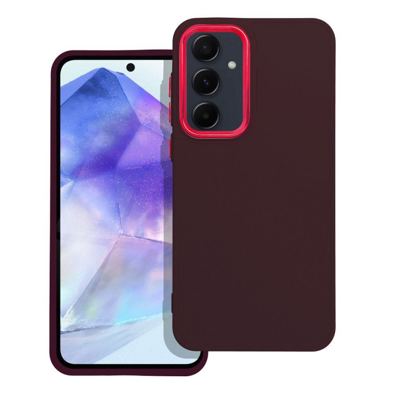 Kryt FRAME na Samsung Galaxy A55 Elegant  Fialový (Purple)