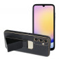 Kryt LEATHER Case Kickstand na Samsung Galaxy A25 5G Čierny
