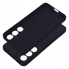 Kryt Silicone Mag Cover na Samsung Galaxy S24 MagSAFE  Čierny