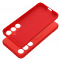 Kryt Silicone Mag Cover na Samsung Galaxy S24 MagSAFE  Červený
