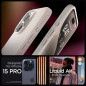 Kryt Spigen  Liquid Air na Apple iPhone 15 Pro Max Prirodzená titánová