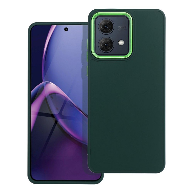 Kryt FRAME na Motorola Moto G84 Elegant  Zelený