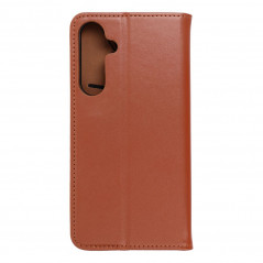 Peňaženkové puzdro Leather case SMART PRO na Samsung Galaxy A35 Elegant  Hnedý