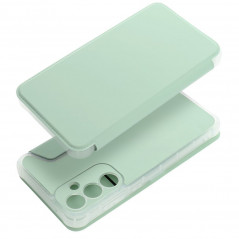 Peňaženkové puzdro Piano Book na Samsung Galaxy A55 Svetlo zelený
