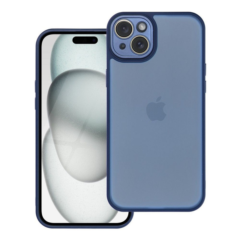 Kryt VARIETE na Apple iPhone 15 Plus Elegant  Námornícka modrá