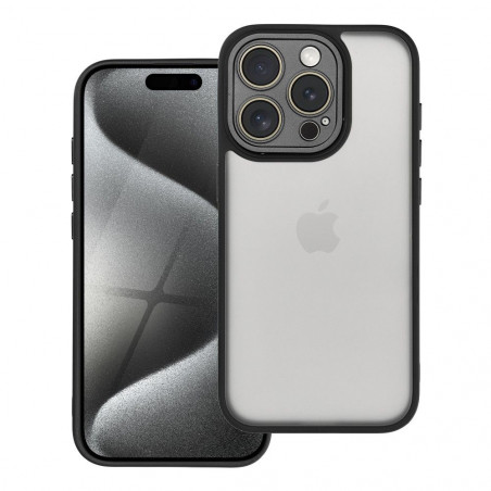 Kryt VARIETE na Apple iPhone 15 Pro Elegant Čierny