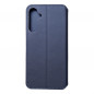 Peňaženkové puzdro Dual Pocket book na Samsung Galaxy A25 5G Tmavší modrý