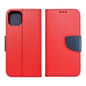 Peňaženkové puzdro Fancy Book na XIAOMI Redmi 13C Červený / Námornícka modrá