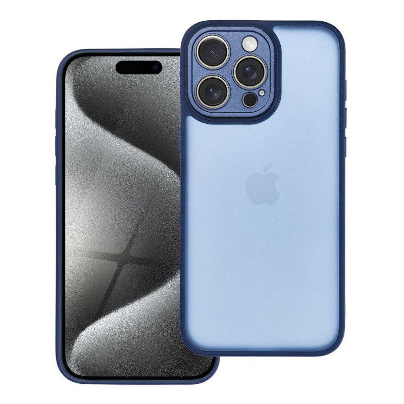 Kryt VARIETE na Apple iPhone 15 Pro Max Elegant  Námornícka modrá