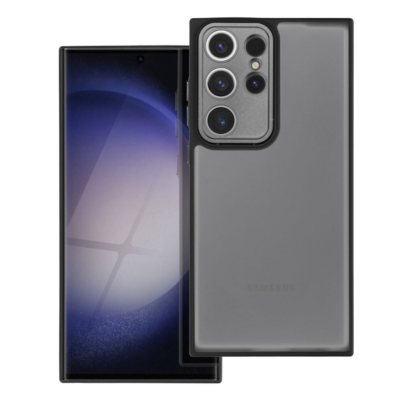 Kryt VARIETE na Samsung Galaxy S23 Ultra 5G Elegant  Čierny