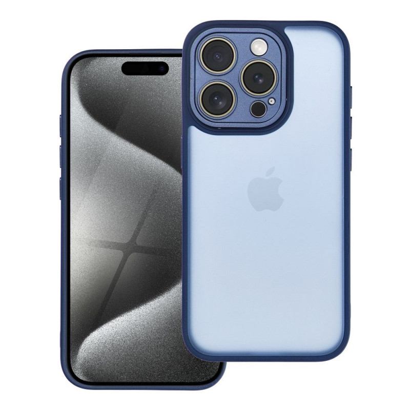 Kryt VARIETE na Apple iPhone 15 Pro Elegant  Námornícka modrá
