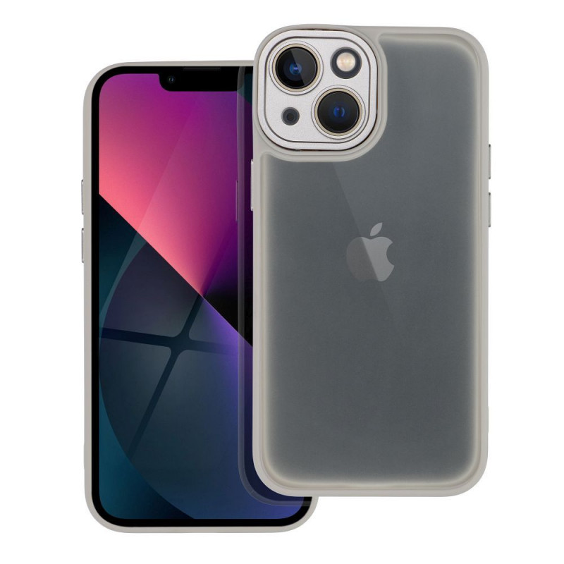 Kryt VARIETE na Apple iPhone 13 mini Elegant  Oceľový