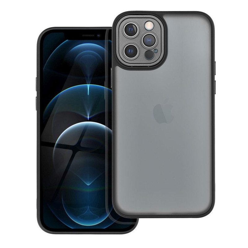 Kryt VARIETE na Apple iPhone 12 Pro Elegant  Čierny
