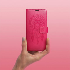 Peňaženkové puzdro MEZZO Book na Samsung Galaxy S23 FE Lapač snov  Purpurový