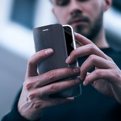 Peňaženkové puzdro Sensitive Book na Samsung Galaxy A35 Čierny
