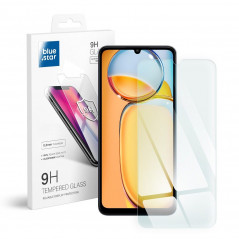Ochranné sklo Blue Star 9H na XIAOMI Redmi 13C Transparentný