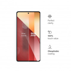 Ochranné sklo Blue Star 9H na XIAOMI Redmi Note 13 Pro 5G Transparentný