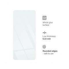 Ochranné sklo Blue Star 9H na XIAOMI Redmi Note 13 Pro 5G Transparentný
