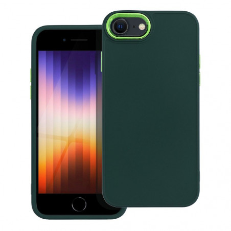 Kryt FRAME na Apple iPhone SE 2022 5G Elegant Zelený