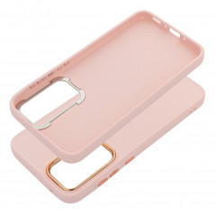 Kryt FRAME na Samsung Galaxy A35 Elegant  Púdrovo ružový