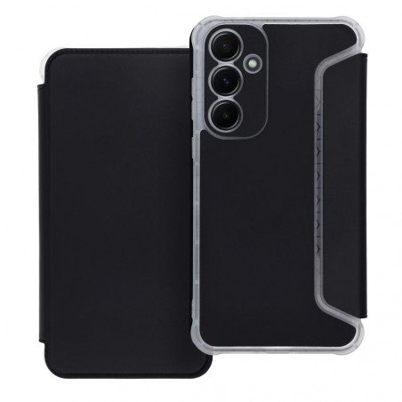 Peňaženkové puzdro Piano Book na Samsung Galaxy A55 Čierny