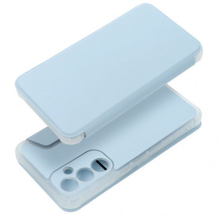 Peňaženkové puzdro Piano Book na Samsung Galaxy A55 Svetlo modrý