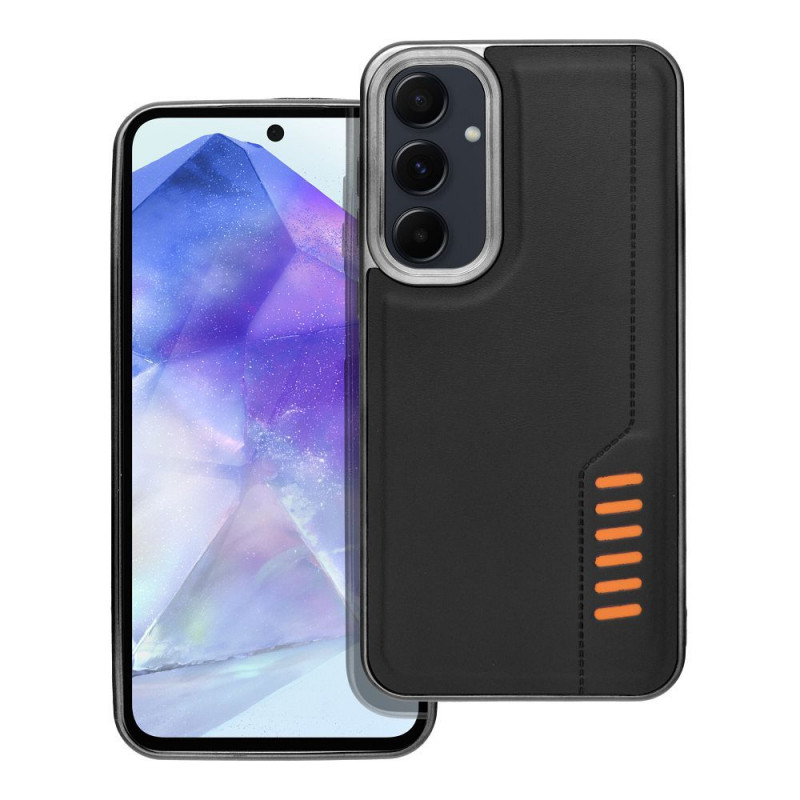 Kryt MILANO na Samsung Galaxy A55 Čierny Kryt MILANO na Samsung Galaxy A55 Čierny