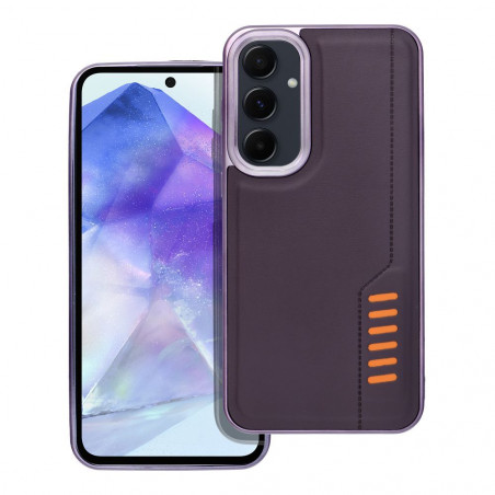 Kryt MILANO na Samsung Galaxy A55 Tmavo fialový (purple)