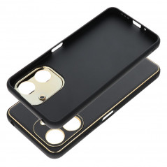 Kryt Leather na XIAOMI Redmi 13C Čierny