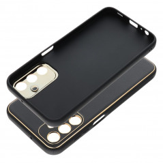 Kryt Leather na Samsung Galaxy A15 5G Čierny