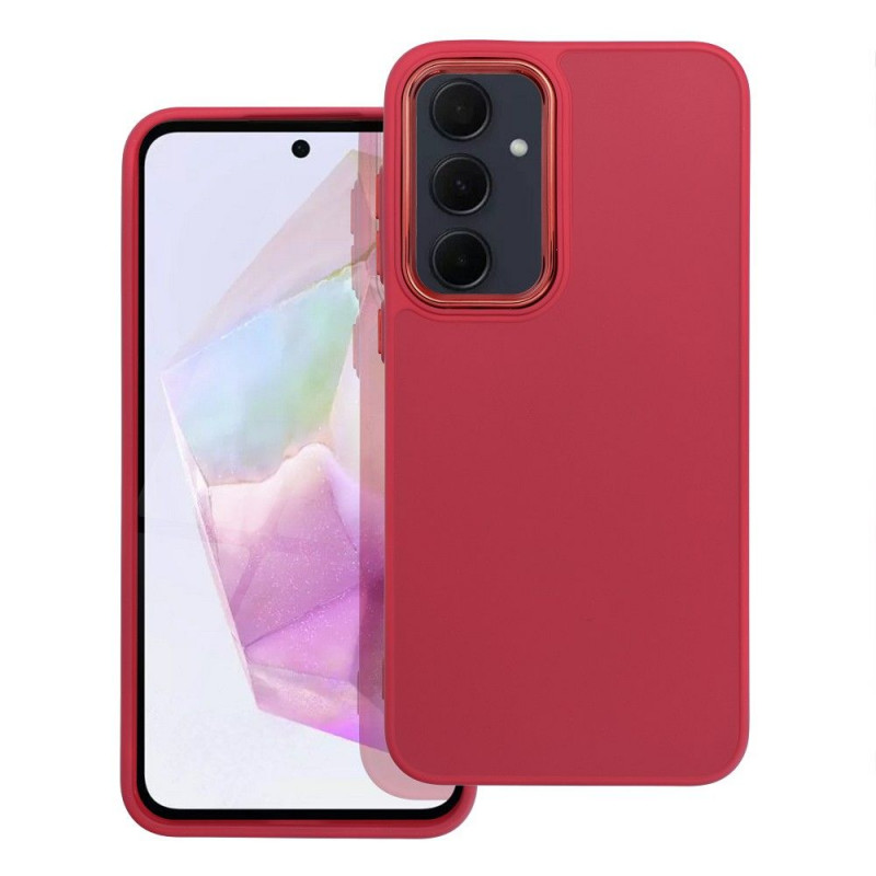 Kryt FRAME na Samsung Galaxy A35 Elegant  Purpurový