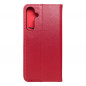 Peňaženkové puzdro Leather case SMART PRO na Samsung Galaxy A55 Elegant  Vinovo červený
