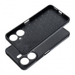 Kryt Carbon premium na XIAOMI Redmi 13C Elegant  Čierny
