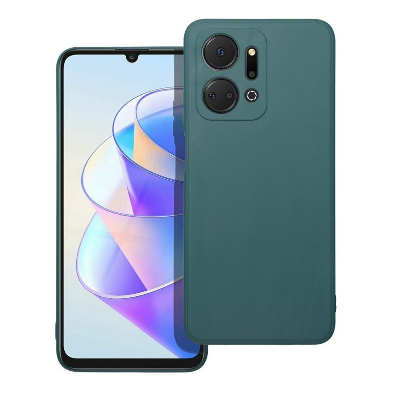 Kryt MATT na Honor X7a Tmavo zelený