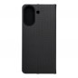 Peňaženkové puzdro LUNA Book Carbon na XIAOMI Redmi 13C Uhlíkové vlákno, Elegant  Čierny